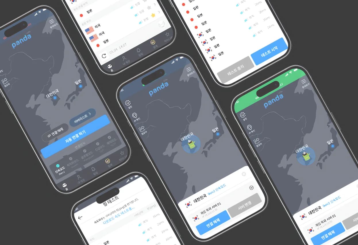 판다VPN 앱 화면 1