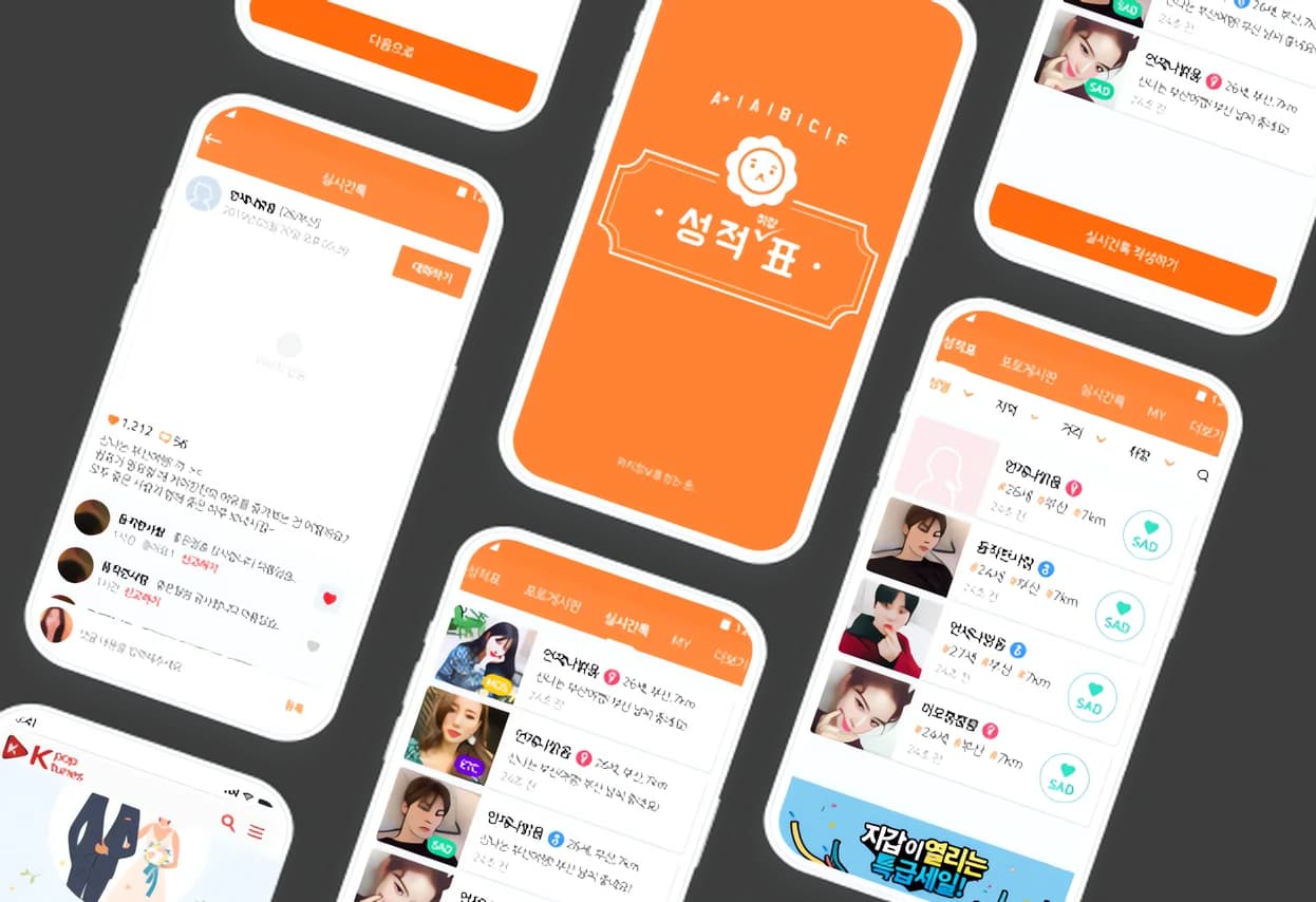 성적표 앱 화면 2
